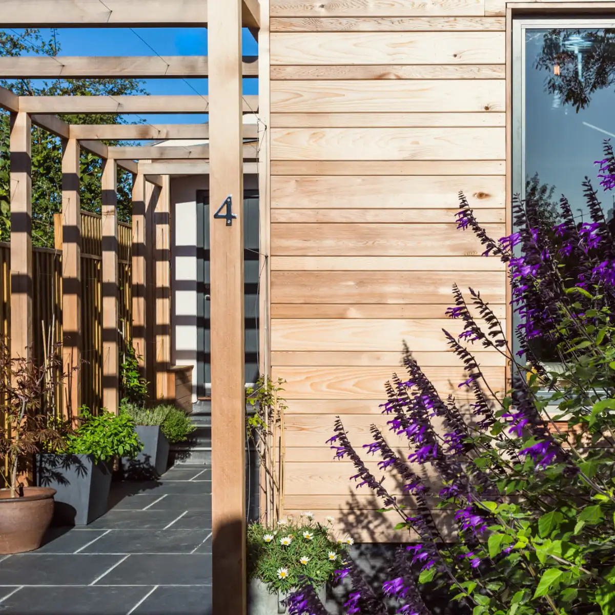 New build home constructed by Blok Building in Bath